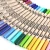 Import Amazon hot selling 24 Colors Dual Tip Water Color Brush Pens Graphic Art Markers for student or artist from China