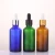 Import Amber green blue glass olive oil dropper bottles 5ml to 100ml from China