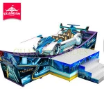 Amusement Park Indoor Flying Car Rides Games for Kids Speed Electric Car