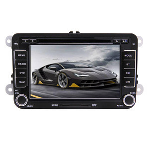 Android 10.0 Car DVD Player Double Din 7 inch For VW Amarok Beetle Polo Golf With GPS WIFI Bluetooth Support FM AM Radio USB