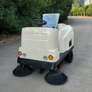 Anrunto electric battery ride on road sweeper floor sweeper