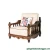 Import Antique Living Room Furniture Solid Wood Chair Cube Chair from China