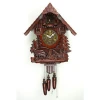 Antique Style Wooden cuckoo clock with bird come out