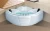 Import AO-6167 whirlpool and air bathtub double jakuzzy indoor spa soaking bath hot tubs with pillow 2 person from China