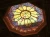 Art pattern Customized Skylight Building Tempered Tiffany Stained Glass Ceiling Dome