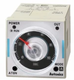 AT8N Autonics Multifunction Timer Multi Function Timer Analog 6-Mode  Multi-Range DPDT or SPDT Timed/Instant. 100-240VAC