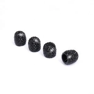 Attractive Handmade Bling Crystal Rhinestone Universal Tire Valve Dustproof Tyres for Car Accessories