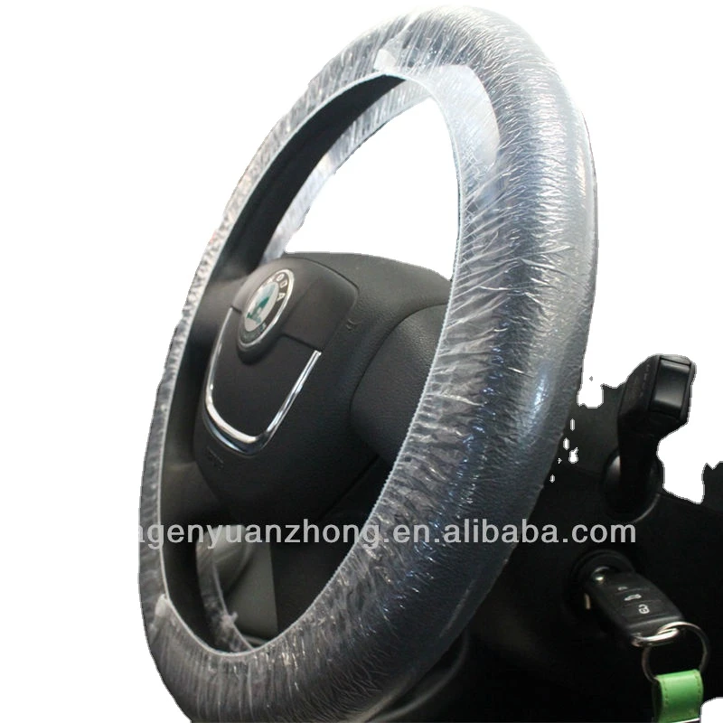 Auto Repair Clear Plastic Car Steering Wheel Covers