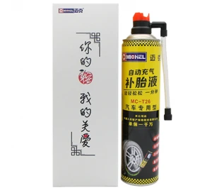 Automatic tyre filling liquid  and tire leak emergency repair fluid and tire repair liquid