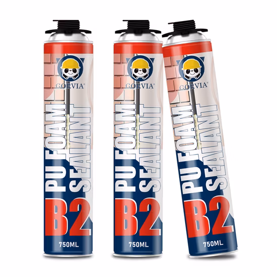 B2 PU Foam Sealant Fire Resistant Retardant Spray Foam