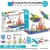 Import Baby and preschool toy magnetic building blocks  with 82pcs from China