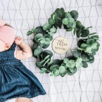 Baby Monthly Milestone Cards 13 Engraved Birch from Newborn to 1 Year  Wooden Monthly Milestones Baby Photoshoot Props