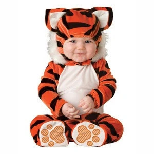 Baby onesies animal modeling monkey puppy lion tiger spring autumn baby halloween costume