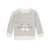 Import Baifei Custom Baby Clothes Kids Clothing Natural Fabric Plain Solid Long Sleeves Embroidery Boys And Girls Baby Sweatshirt from China
