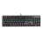 Import BAJEAL Blue switch mechanic gaming keyboard 104key multimedia backlit optic axis mechanical keyboard from China
