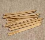 bamboo craft wood stick plant label