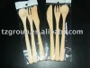 bamboo disposable dinner sets mini spoon forks knife