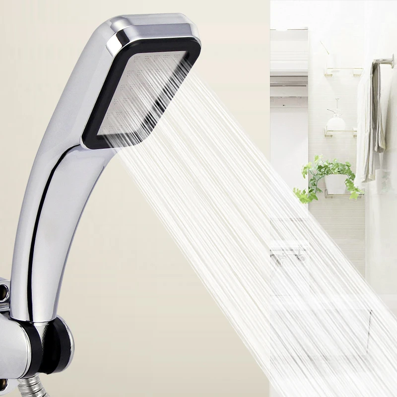 Bathroom ABS pressurized shower head connector shower complete set
