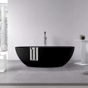 Bathroom Wares Freestanding Solid Surface Stone Bath Tub For Sale Artificial Stone Bathtub