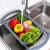 Import Beeman Silicone Kitchen Collapsible Folding Colander Vegetable Washing Sink Mesh Strainer Drain Basket from China