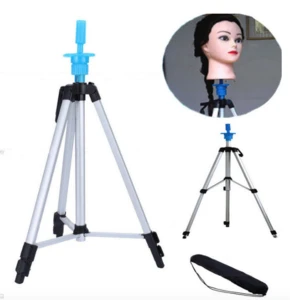 Beiqi wholesale salon equipment for sale camera tripod mannequin stand head doll hairdressing training from beauty hair salon