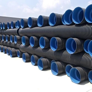 Best price manufacturer direct sales HDPE corrugated pipe latest high precision  HDPE double wall corrugated pipe