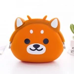 Best Promotional Useful Gift Portable Animal Shape Silicone Mini Wallet Coin Purse