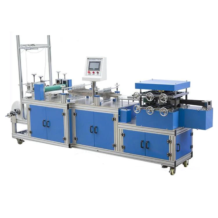 Best Quality Automatic Non Woven Bouffant Hat Making Machine 180-200 Pcs/min Production Capacity Sinopes