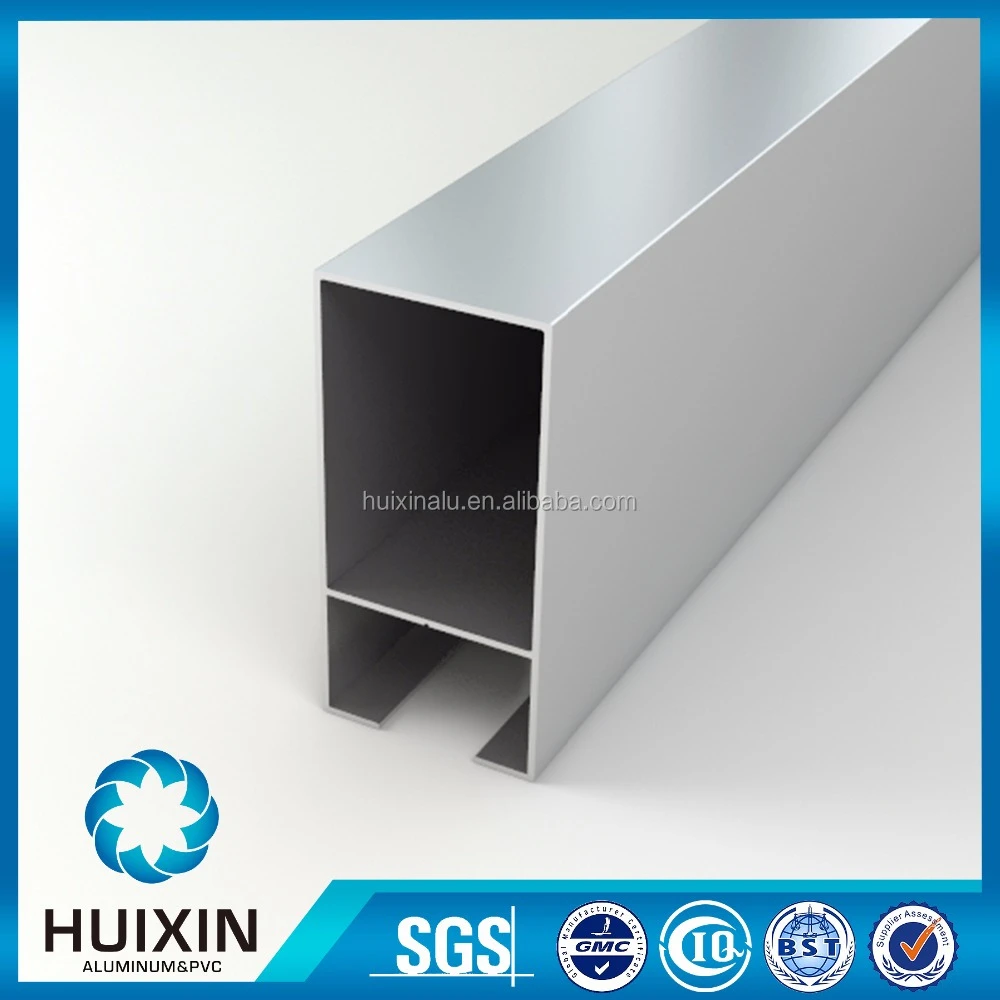 Best quality rectangular tube 50x50 aluminium profile,aluminum square corners