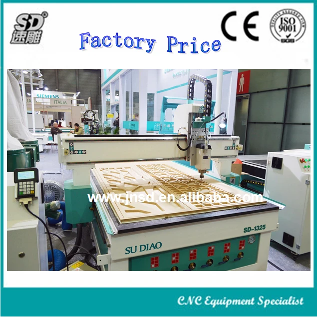 Best sales!Woodworking machinery/Woodworking CNC Router /Wood cutting machine 1325