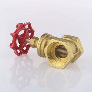 Best selling manual slide water handwheel 3/4 inch brass stop sluice gate valve with prices