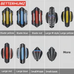Betterhumz 4PCS Car Stickers Safety Anti-collision Warning Reflective OPEN Stickers Reflective Paper Decorative Door Stickers