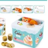 Big sale electric talking steal cat funny plastic money saving box with lock