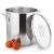 Import Big volume stainless steel commercial soup pot 30 liter stock pot from China