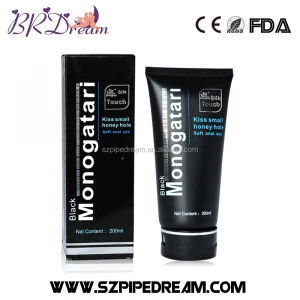 Black 200ml Silk Touch Anal Lubricant Water-based Sex Oil Anal Gel Suitable for sensitive skin gentle anal sex