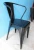 Import Black Industrial Retro Style Metal Dining Chairs For Indoor And Out Door Use Furniture from India