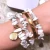 Import Bohemia Customized Aromatherapy Jewelry,  Natural Stone Druzy  Agate Crystal  Stacking Beaded Bracelet set from China
