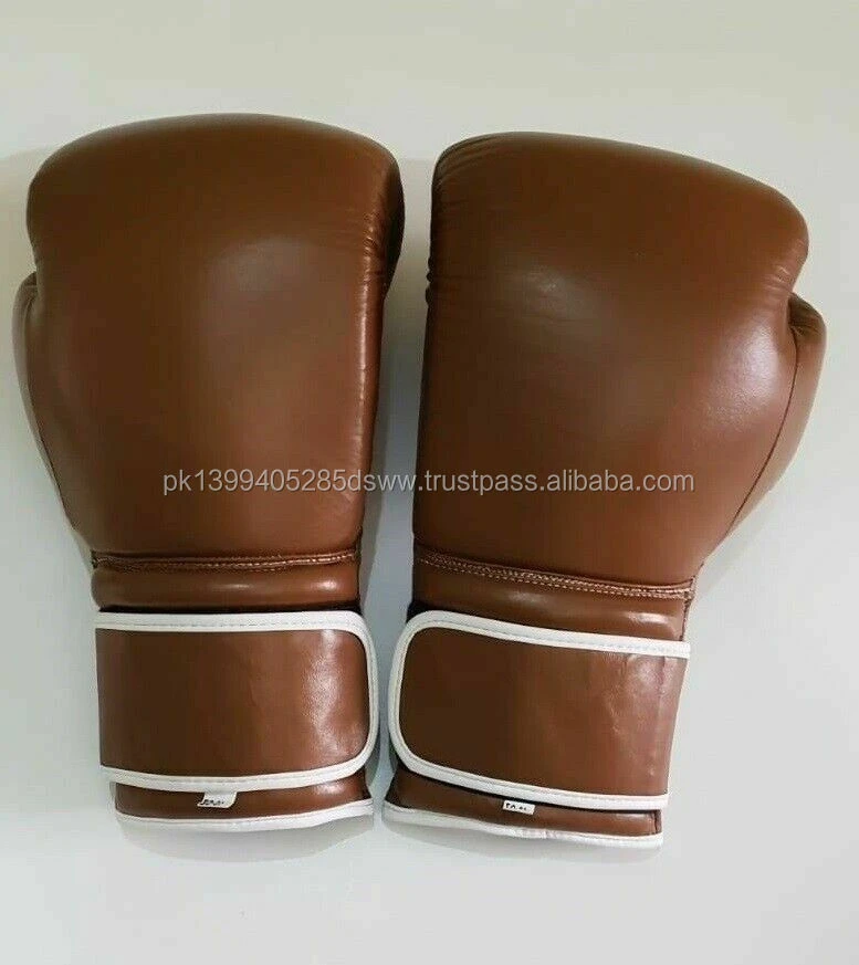 Boxing Glove 8oz Sports Gloves for Karate MMA Sanda Training Men Boxing Gloves Leather MMA Muay Thai Boxing Mitts
