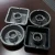 Import Brand New CNC Aluminum Alloy Ashtray Easy to Clean Simple Home Factory Design Gift Water Smoke Extinguishing Machined Copper from China