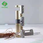 Brass cylinder adjust size high security door bottom door lock rim door lock