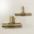 Import Brass Hose Splicer Fitting Copper Hose Barb Tee Tube Connector from China