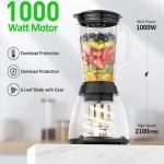 Breakfast Maestro 800W Blender & Juicer with Reinforced Glass Container for Kitchen Mastery