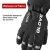 Import Breathable Waterproof  Windproof Ski gloves warm winter sports outdoor riding thick full touch screen reflective gloves from China