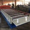 Building Material Metal Colorful Glazed Roof Tile Roof Panel Making Roll Forming Machine
