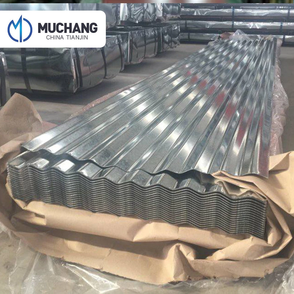 Building material! zinc coated corrugated steel roof sheet