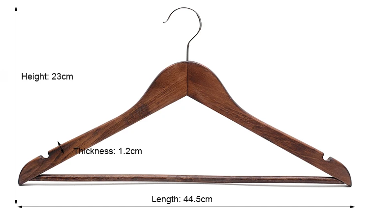 Bulk 360 swivel hook  solid wood hanger, coat hanger, clothes hanger