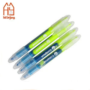 Bulk Accent Pocket-Style Highlighters Fluorescent Yellow and Blue Chisel Tip Marker