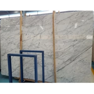 Calacatta Statuario White Marble Floor Slab Stairs Wall Polished Cheap Price Slab Stone