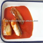 canned mackerel fish in tomato sauce
