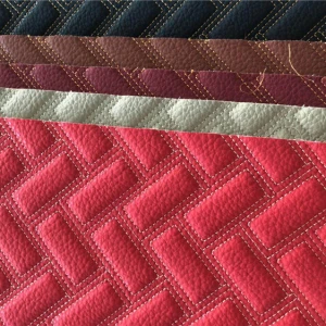 Car mat manufacture eco-friendly leather needle right hand drive car floor mat roll materials